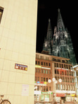 Hotel Cologne Cathedral - Hotel Royal Court Cologne - Dom Hotel Cologne - Cologne Cathedral at night.